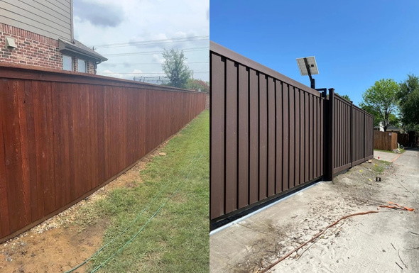 Composite vs Wood Fencing