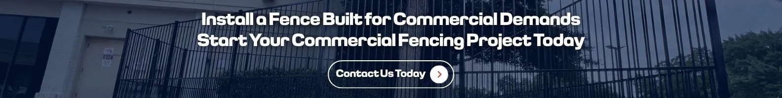 Commercial Fencing Project Today