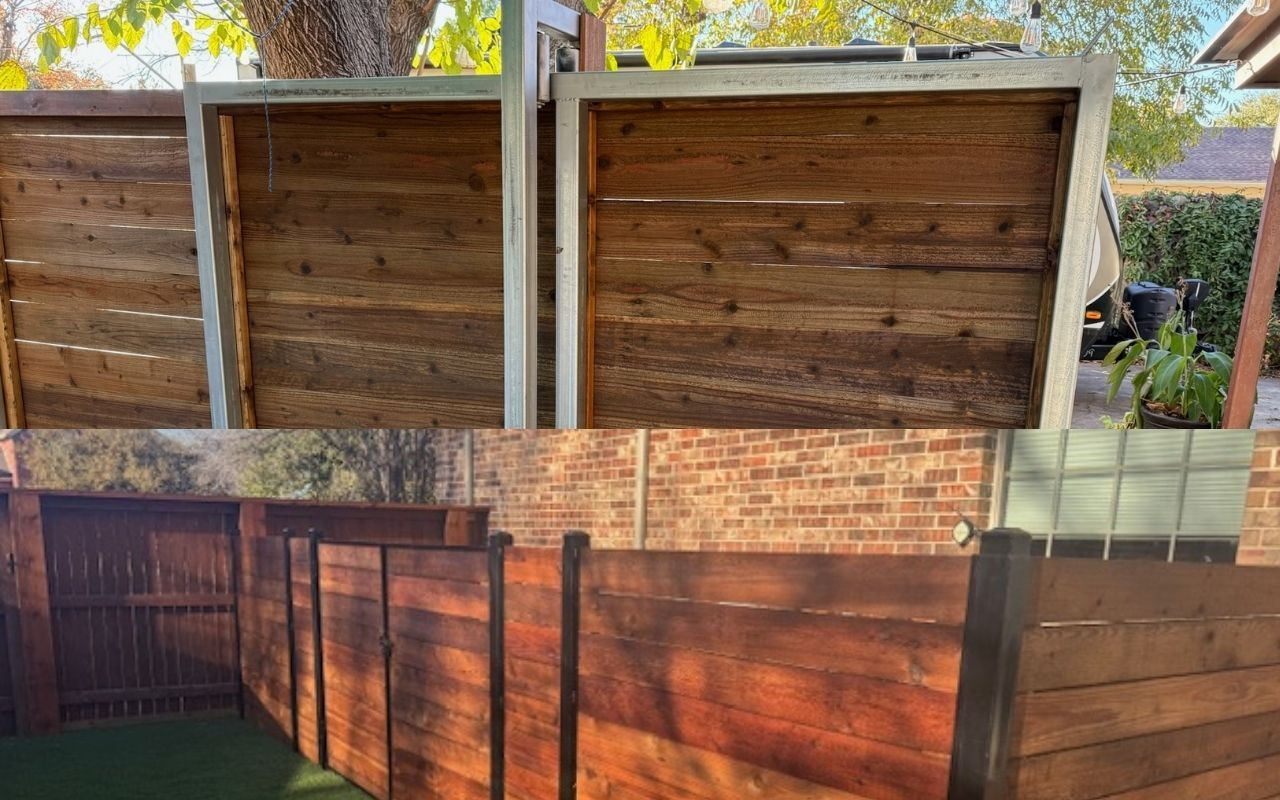 Custom fence service