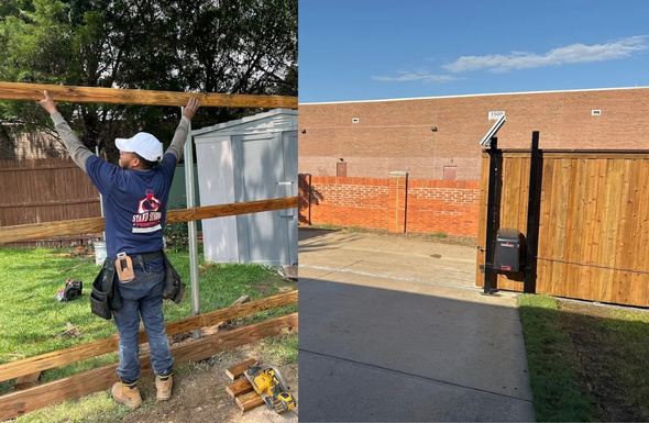 Wood Fence Installation Process
