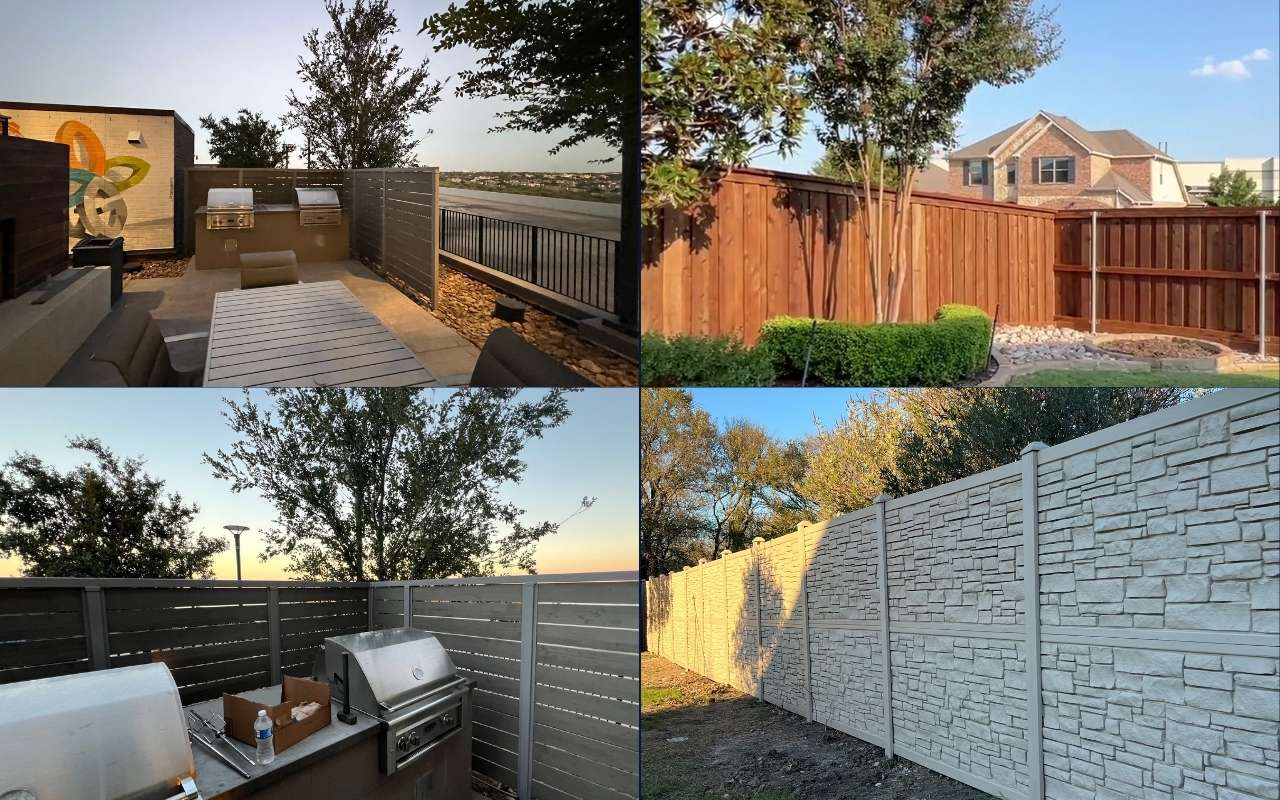 Privacy fence types