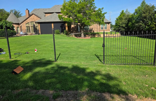 Southlake Wrought Iron Fencing
