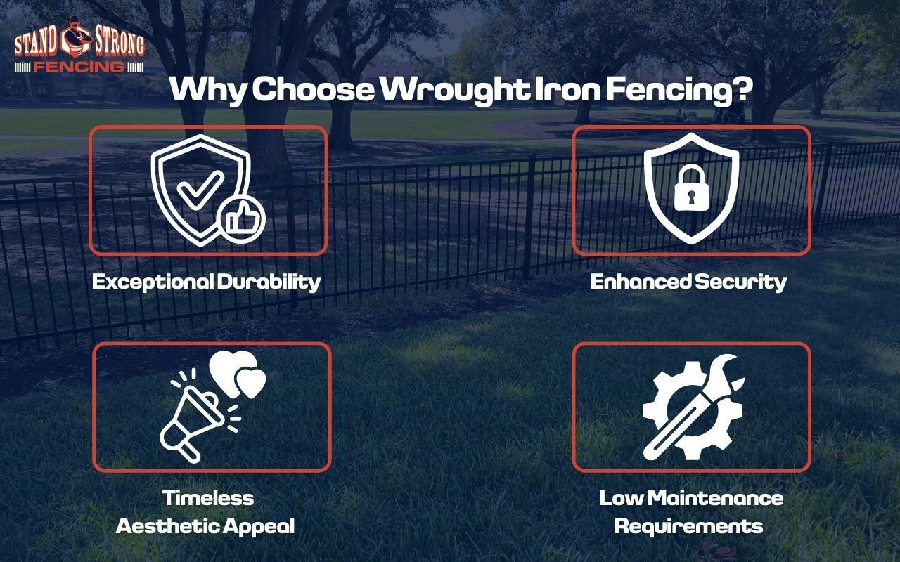 Wrought Iron Fencing Benefits