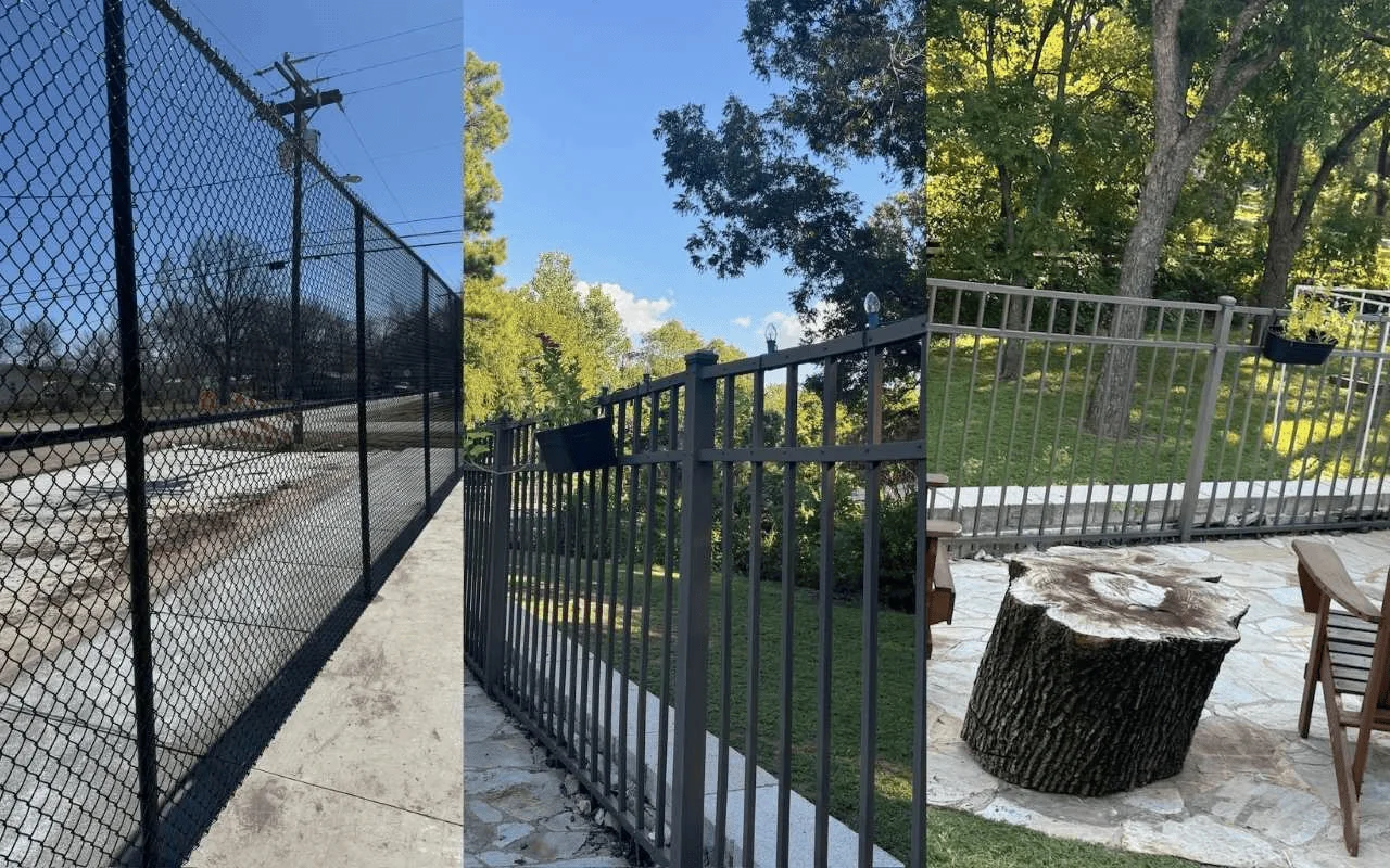 Types of commercial fencing