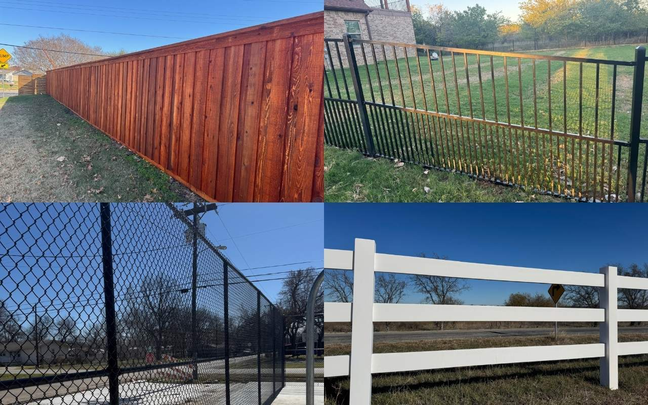 Fence types