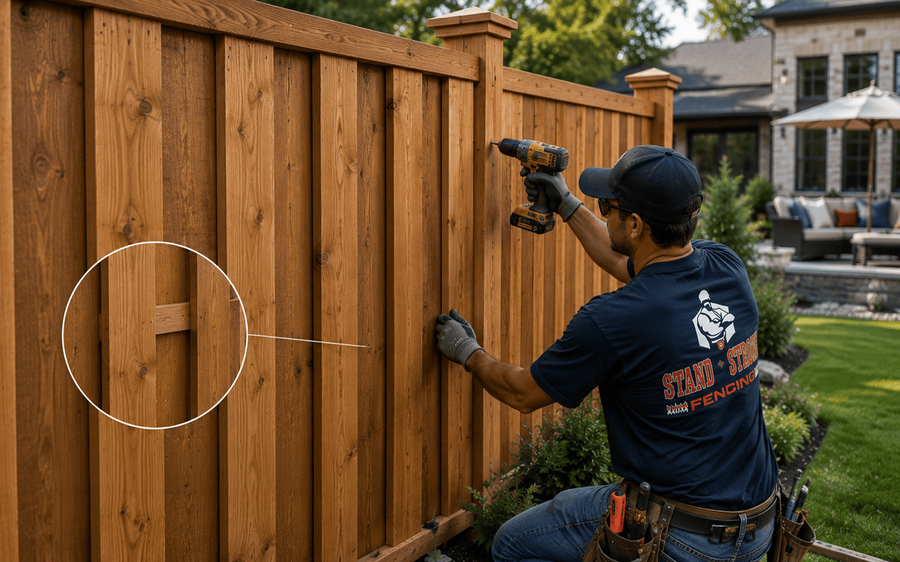 Board on Board Fence