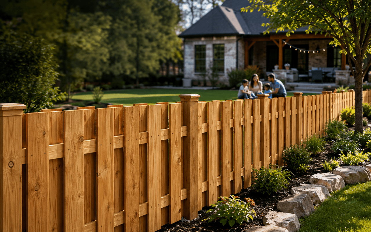 Shadowbox Fence