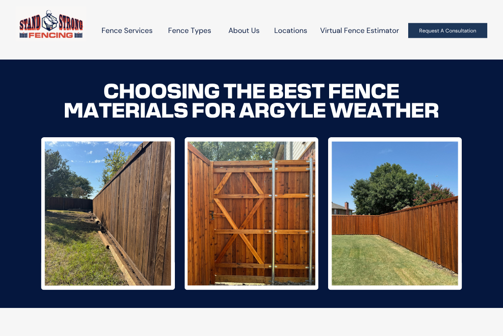 Choosing-the-Best-Fence-Materials-for-Argyle-Weather