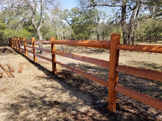 split rail fence