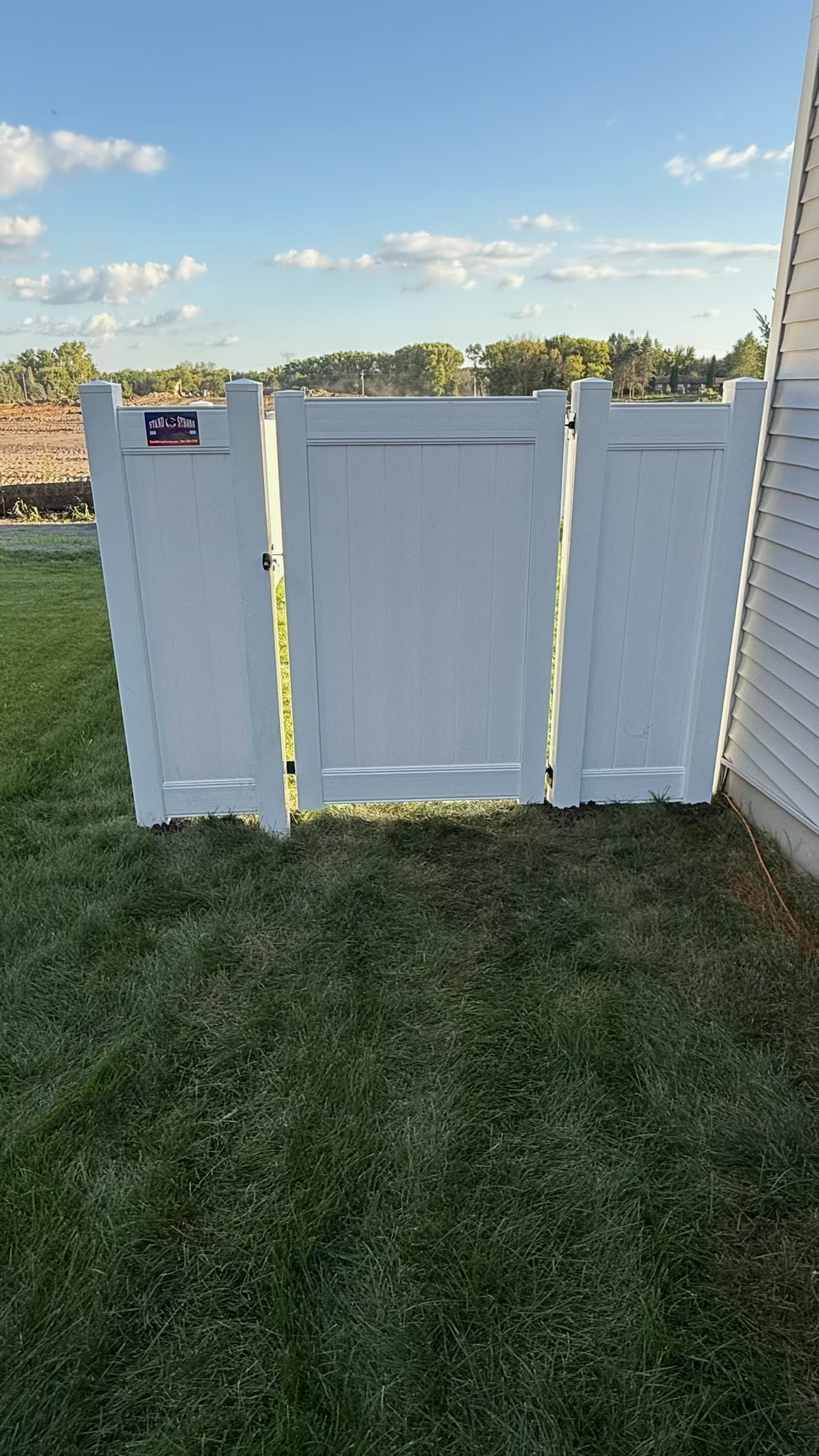 Vinyl Fence