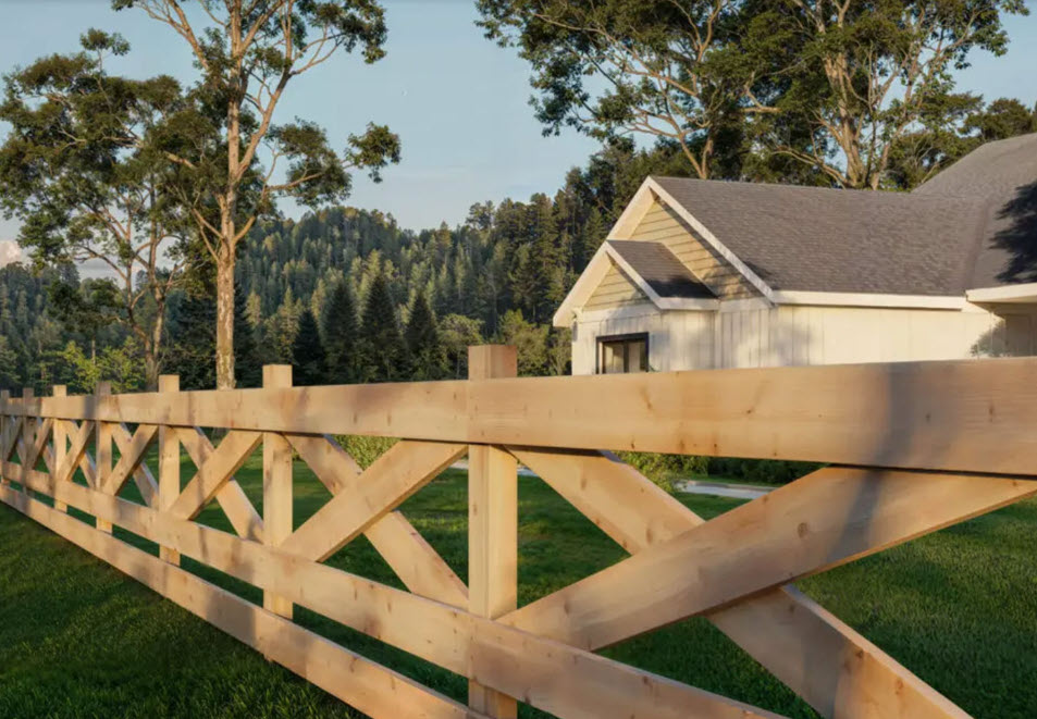 Wood Fencing