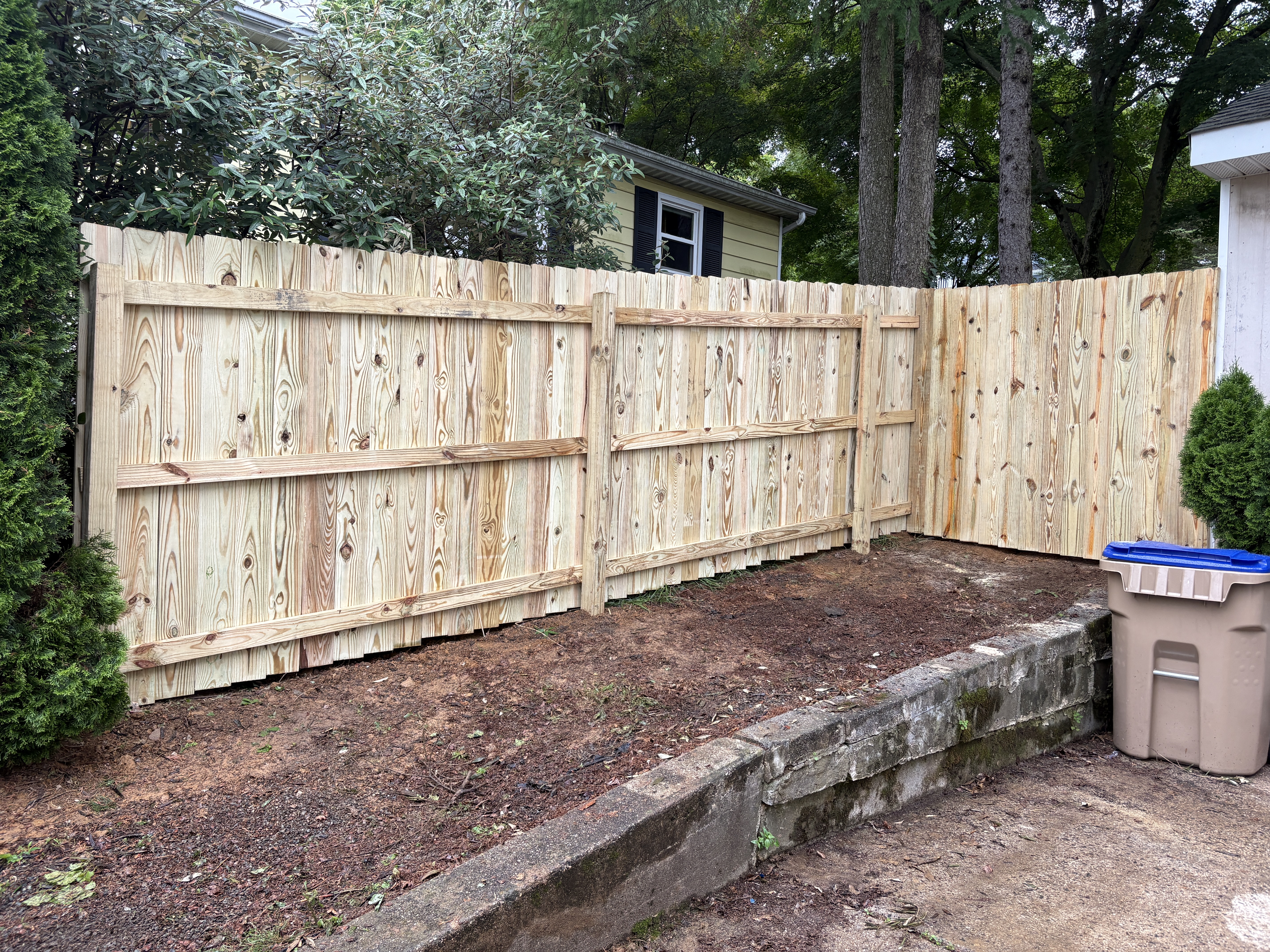 Pressure Treated Pine Privacy