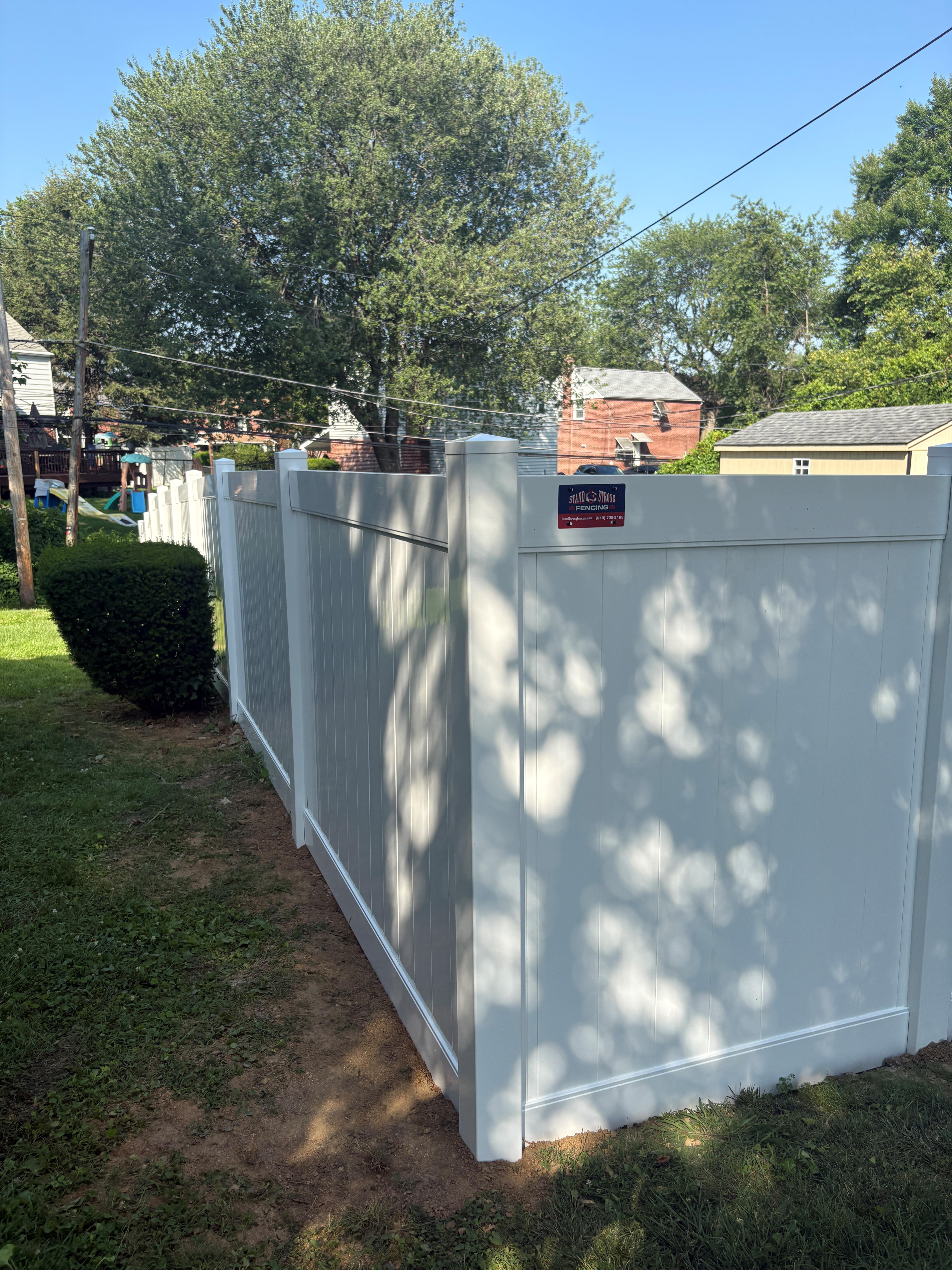 Vinyl Fence Gallery