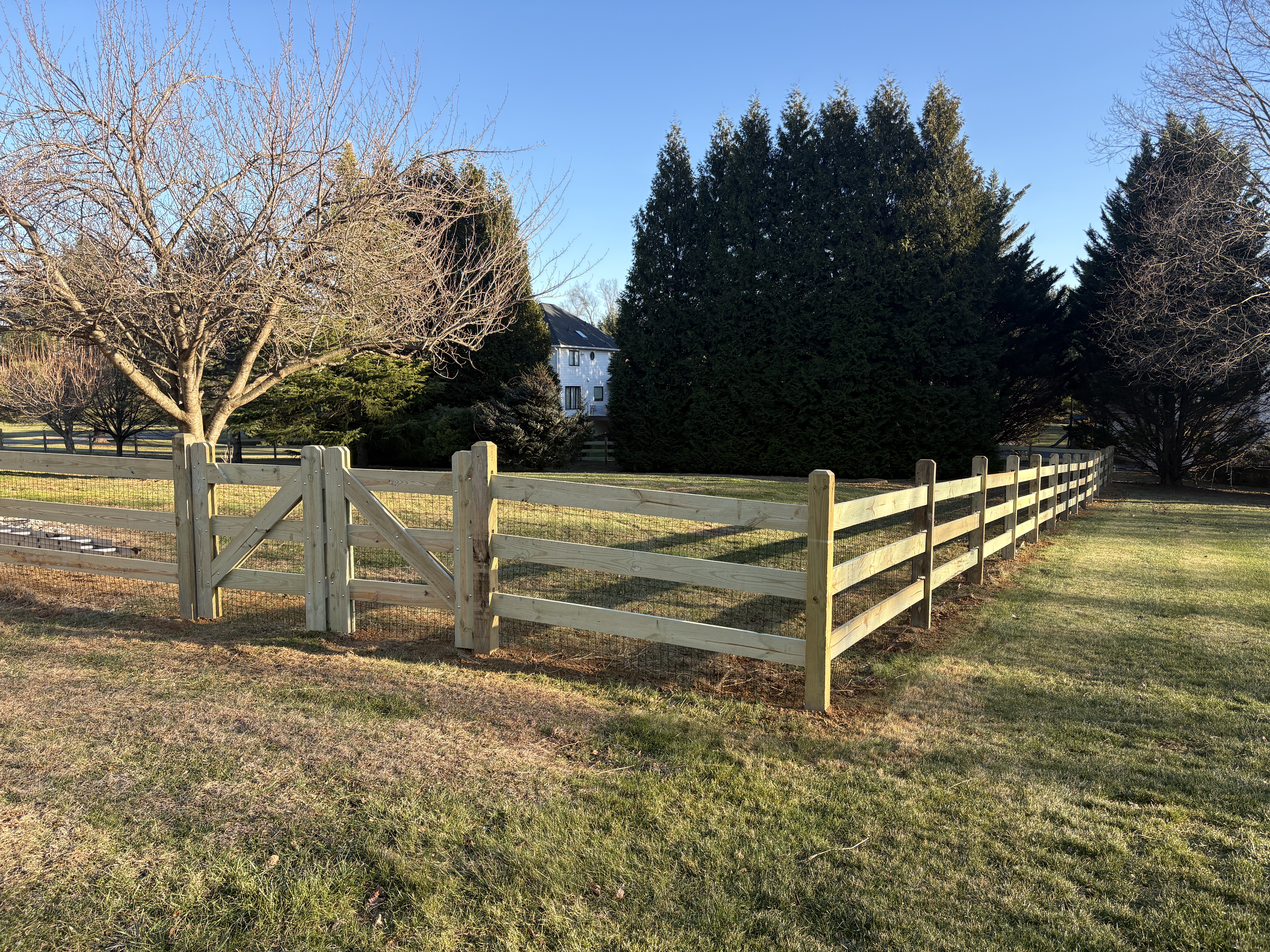 Wood Rail Fence Gallery