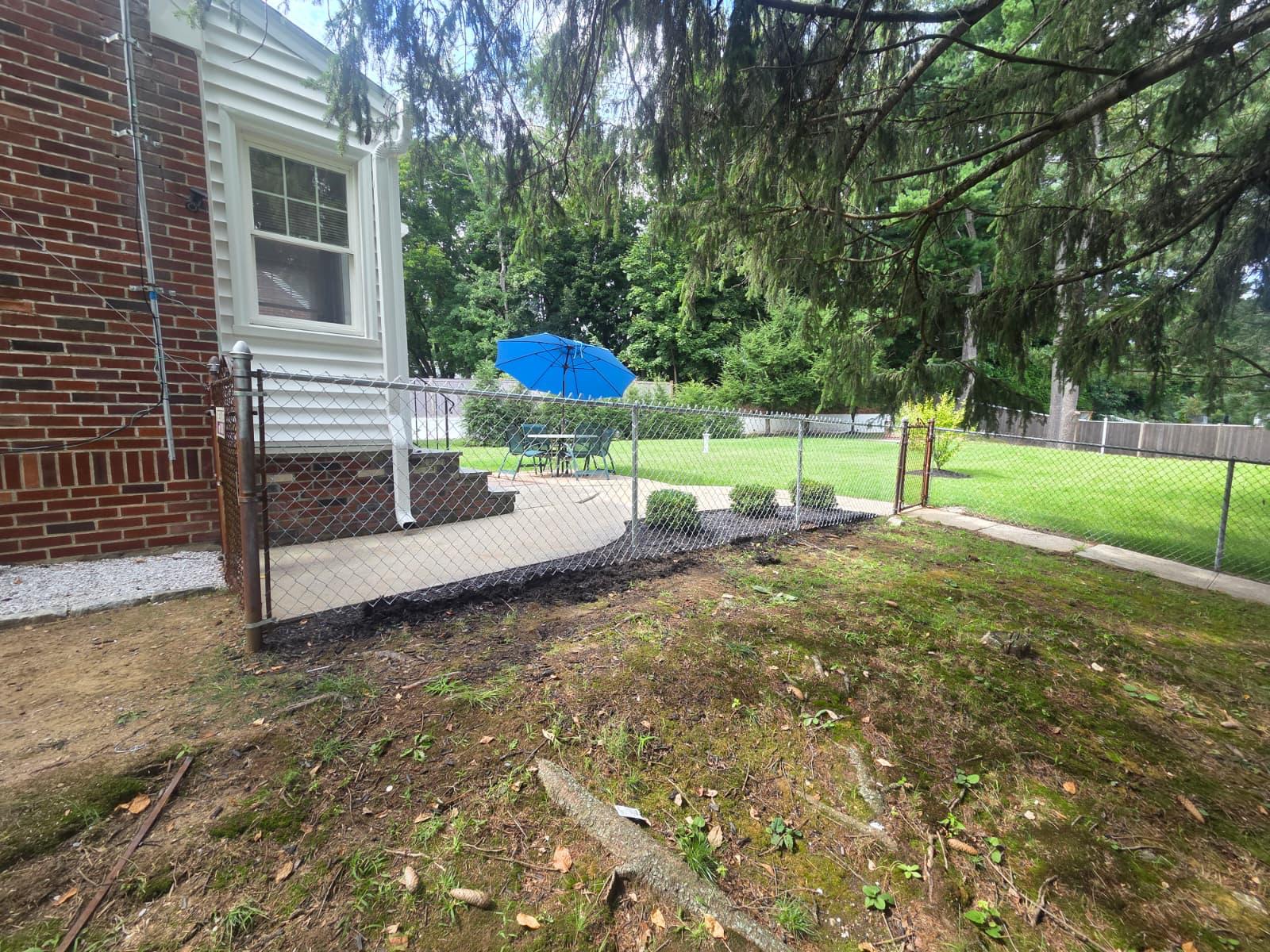 Chain link fence repair in Stamford, CT